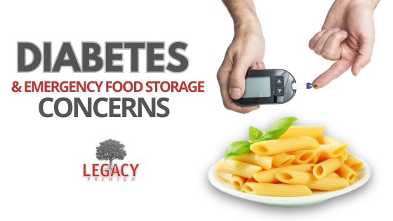 Diabetic Challenges with Food Storage