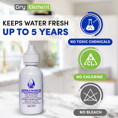 H2O RES-Q: 55-330 Gallon Water Storage Treatment