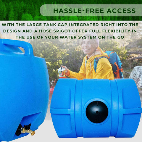 35 Gallon Utility Water Storage Tank