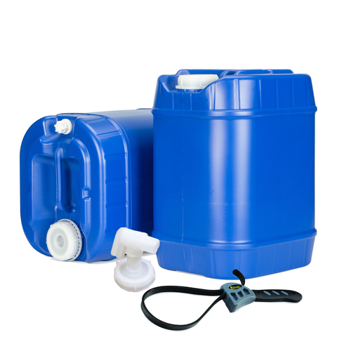 40-Gallon Stackable Water Container Kit - 8 Qty