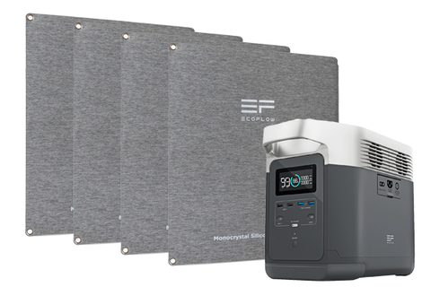 DELTA Max Solar Generator - 2.016 kWh Lithium Ion Technology