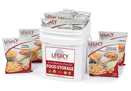 Disaster Prepper Freeze Dried Food Storage | Prepper Meals