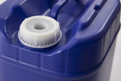 5 to 30 Gallon Blue 5 Gallon Water Container Packages - Stackable