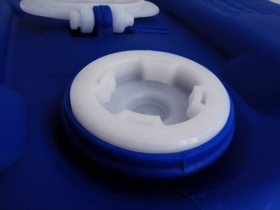 15 Gallon Water Storage Tank w/cap wrench and siphon pump