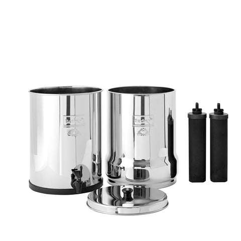 Royal Berkey Stainless Steel Drip Filter System - Includes 2 Black Berkey® Filters (approx. 6000 gal.)