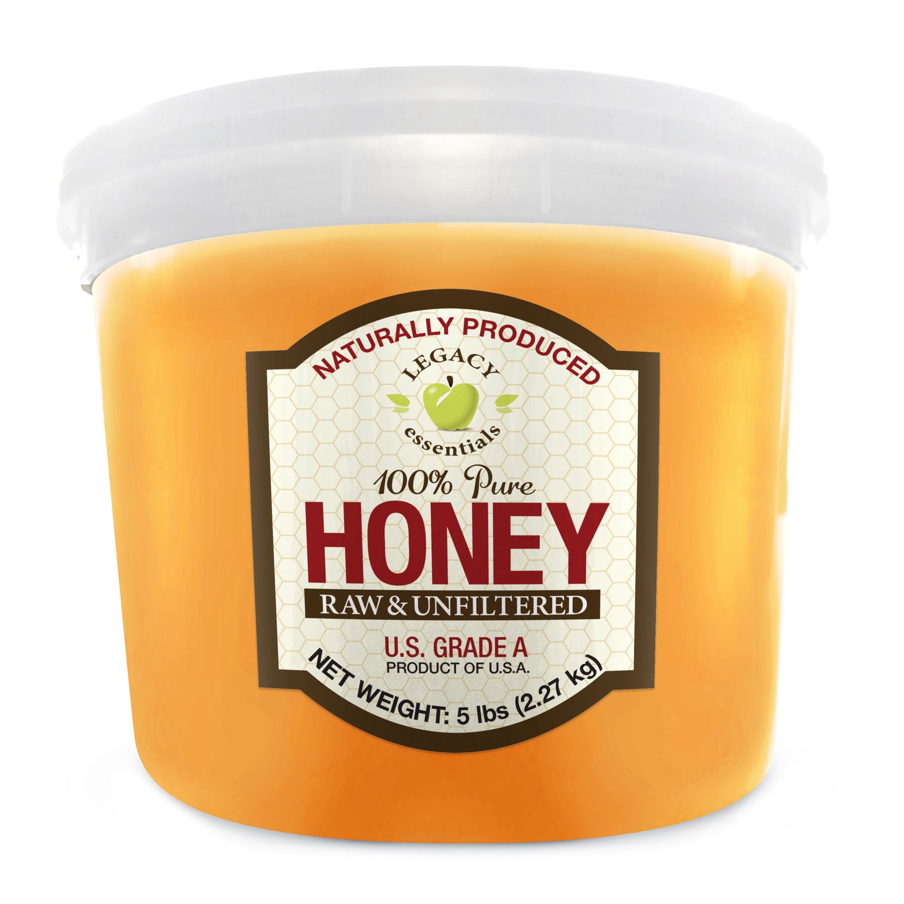100% Pure Honey - Raw and Unfiltered - Forever Shelf Life – Legacy