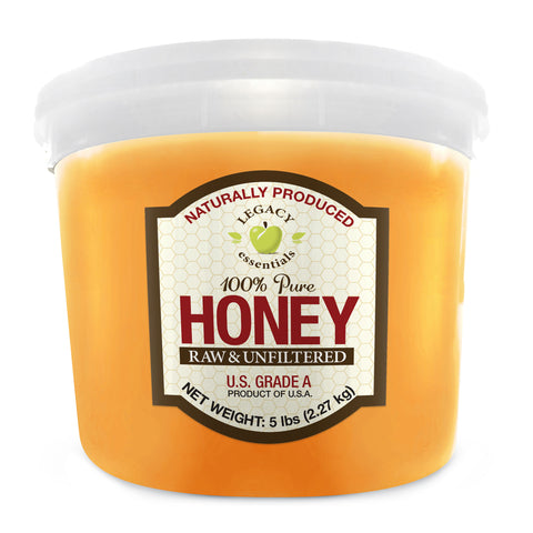 100% Pure Honey - Raw and Unfiltered