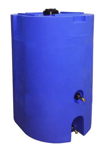 160 Gallon Emergency Water Storage Tanks with Water Treatment Kit